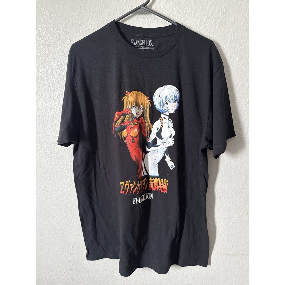 Neon Genesis Evangelion T Shirt Mens Large Rei Asuka  Anime Manga Tokyo